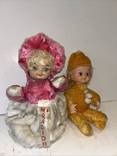 Doll novelty radios - 2, for