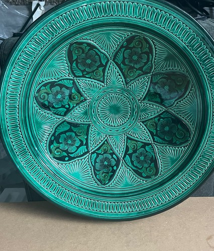 Vintage moroccan hand painted - vintage,
