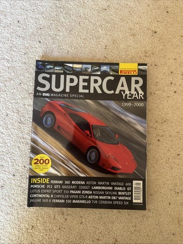 Evo supercar year 1999 2000 - evo,