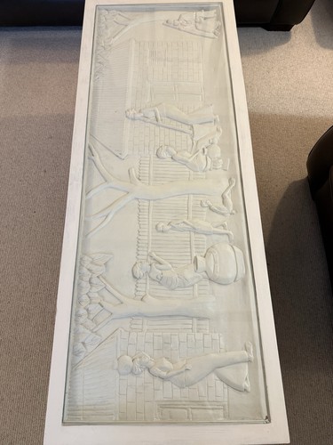 African hand carved - carved, wood