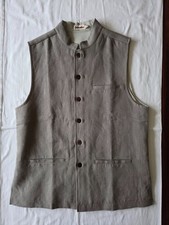 Indian Nehru Waistcoat in Grey