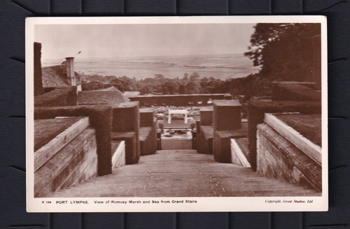 Postcard port lympne view - lympne,, of