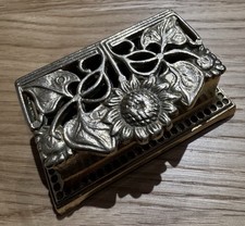 Art NouveauStyle Cast Brass