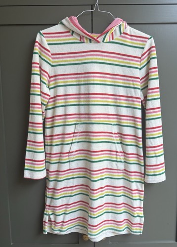 Boden girls towelling hoodie - towelling,