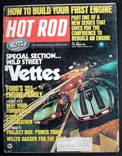 Hot Rod Magazine August 1972