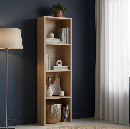 Tier wooden bookcase - wooden,