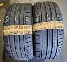 2x 245/45 R19  98Y  Dunlop SP