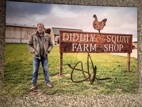 Signed photo jeremy clarkson - signed,