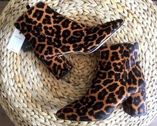 Zara Leopard Fur Skin Leather