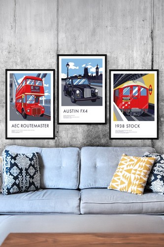 London transportation poster - london,