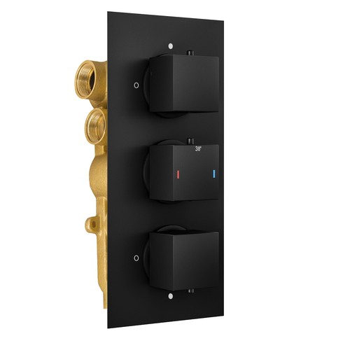 Matt black dial 3 way - dial,