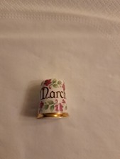 FINSBURY - Thimble - Fine Bone China - March - VGC