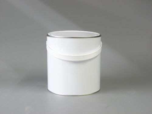 Empty paint mixing tin lid - paint, &