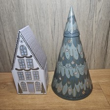 M&S 2 X Tins Christmas Light