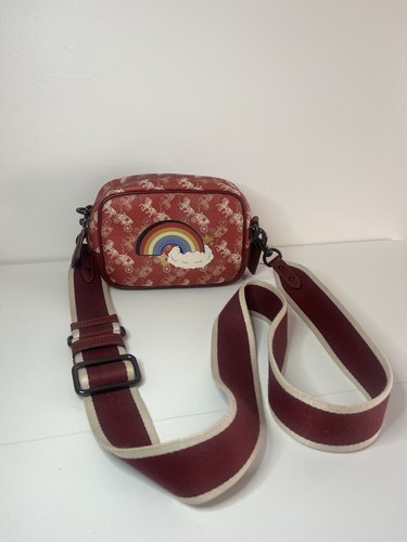 Coach red camera - coach, mini