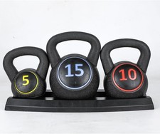 3PCS kettlebell set fitness sports equipment strength training home kettlebell