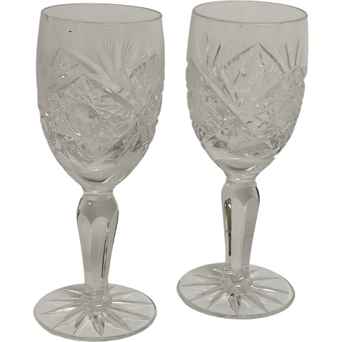 Crystal wine glasses - crystal,