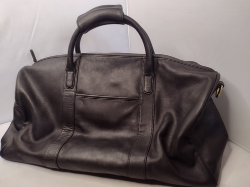 Vintage coach black - vintage, leather