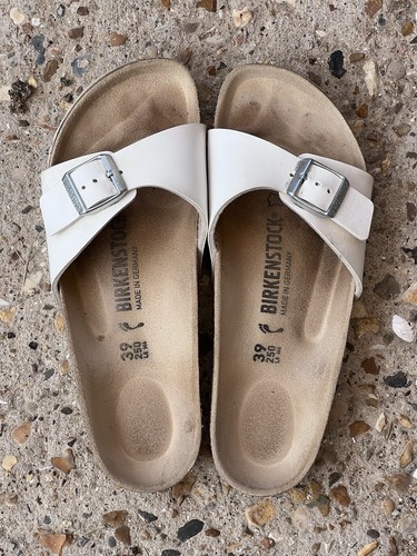 White birkenstock madrid size - white,