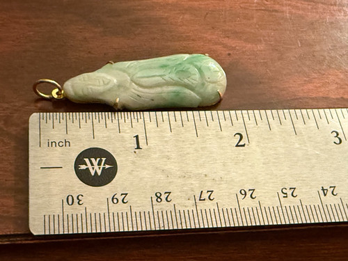 Jade guanyin buddha pendant - jade,