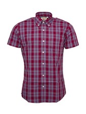 Relco Mens Burgundy/Sky Blue