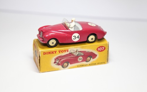 Dinky 107 sunbeam alpine - sunbeam,