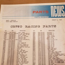 Genuine Honda CR750 Racing