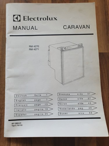 Ref caravan electrolux - ref, 11-19