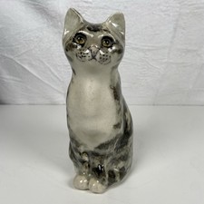 Winstanley pottery cat - pottery, 2