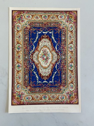 Antique victorian textile - victorian,