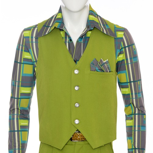 Men chartreuse green - men’s, 70s