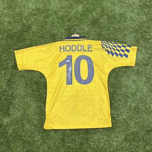 Glenn hoddle signed tottenham - signed,