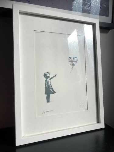 Not banksy election - girl, with