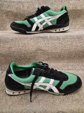 Onitsuka Tiger Ultimate 81  Original Vintage 80/90's Black and Green Mens 7.5