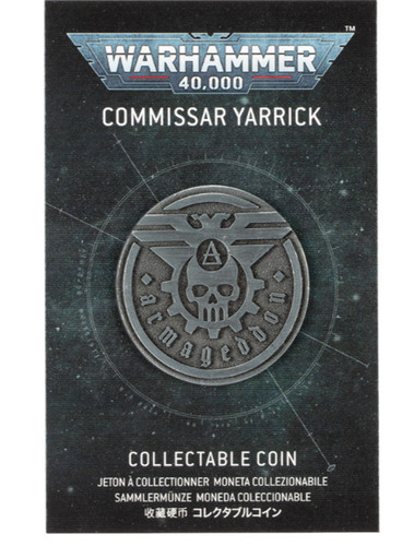 Commissar yarrick collectible - yarrick,