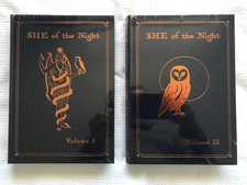 SHE OF THE NIGHT Vols 1 + 2 Theion 2025 LTD h/b Book LILITH Witchcraft OCCULT