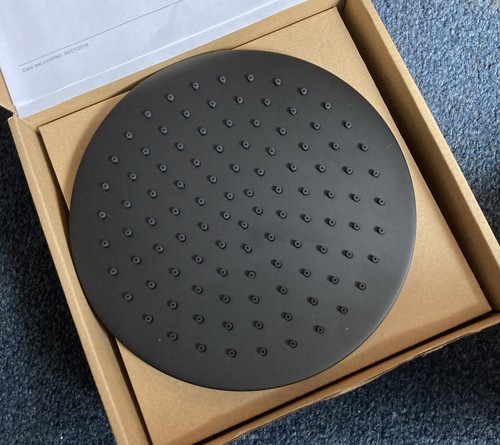 Bathstore noir 200mm round - 200mm,