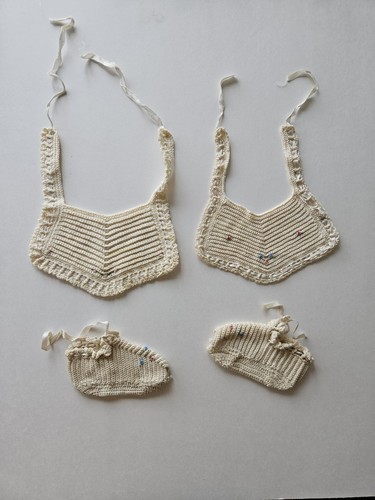 Antique handmade crochet baby - handmade,