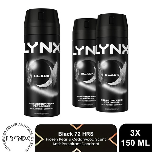 Lynx black body - black, spray