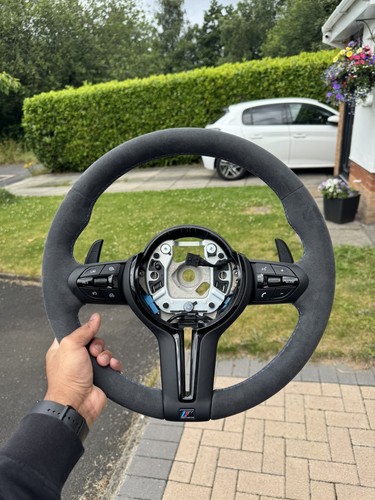 Alcantara bmw steering - alcantara,
