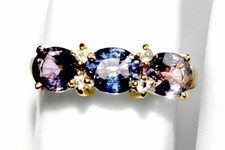 9 ct Gold Natural Cobalt-Blue