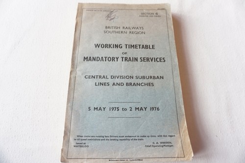 1975 southern region railway - 1975,