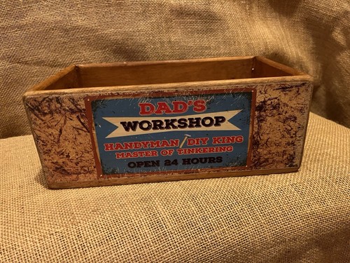 Dad workshop storage - storage, crate