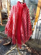 Unusual Burnt Orange Zip Cape
