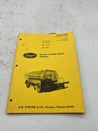 Etnyre 101 80r2 - etnyre, black-topper