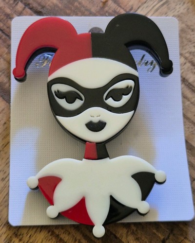 Modern acrylic handmade brooch - acrylic,