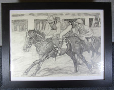 Lovely vintage framed original - lovely,
