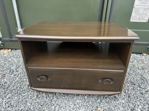 Retro dark ercol - elm, tv