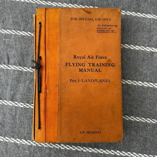 Ww2 raf flying training - training, manual