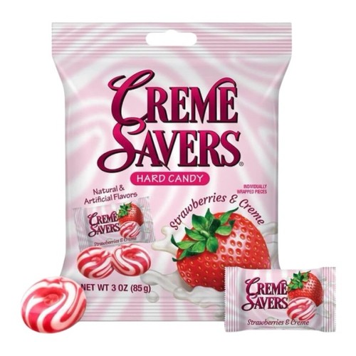 Crème savers strawberry - crÈme,